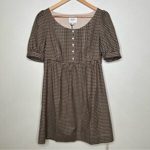 NWT Reformation Cypress Dress in Tartine Check 4
